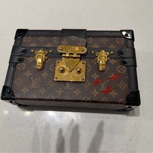 Louis Vuitton Black and Brown Crossbody